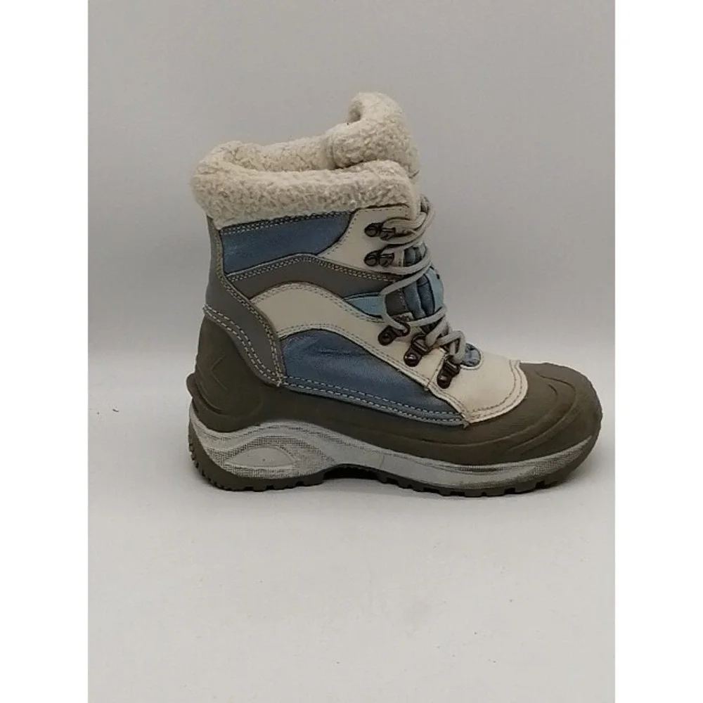 Guide Gear Boots Womens Snowridge Blue 7 Waterproof Winter Shoe Thinsulate